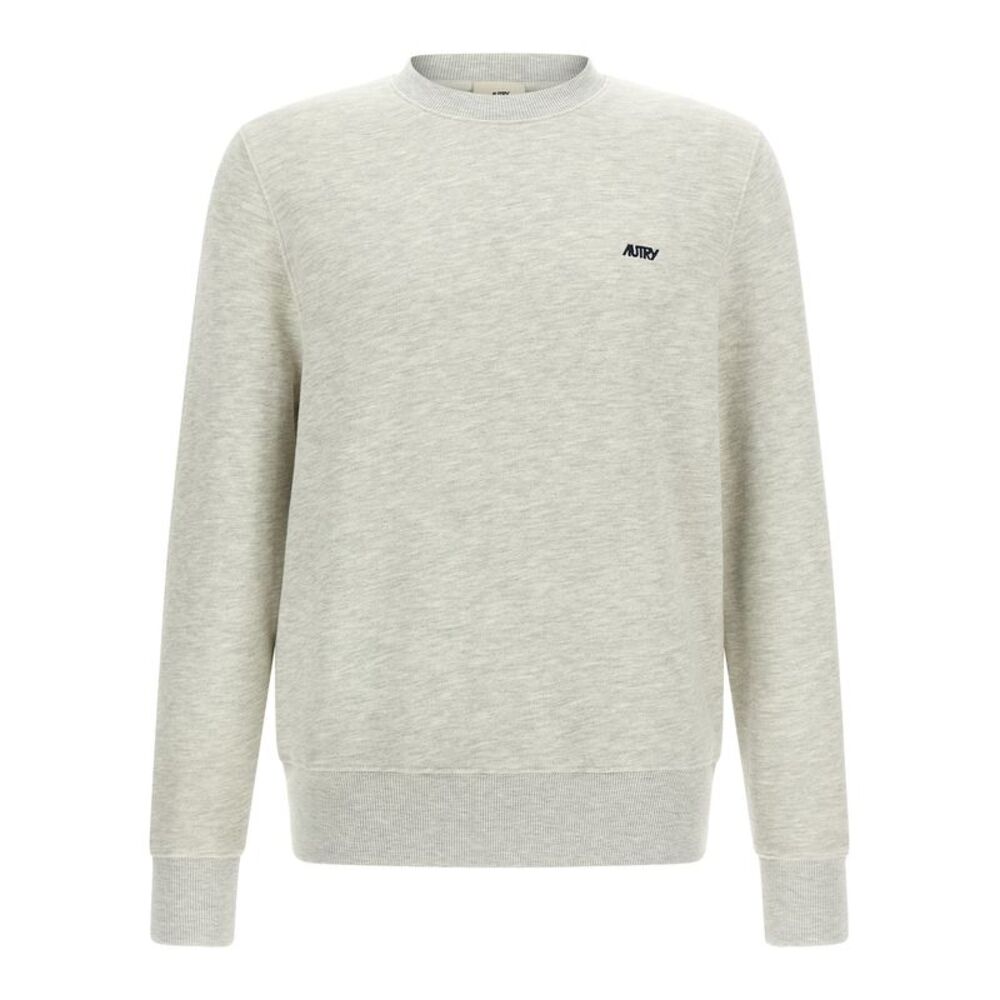 Autry Gray Cotton Men's Sweatshirt